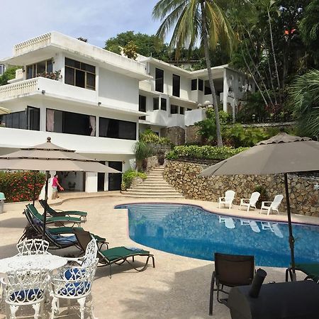 Villa Guitarron Gran Terraza Vista Espectacular 6 Huespedes Piscina Gigante Акапулко Екстериор снимка