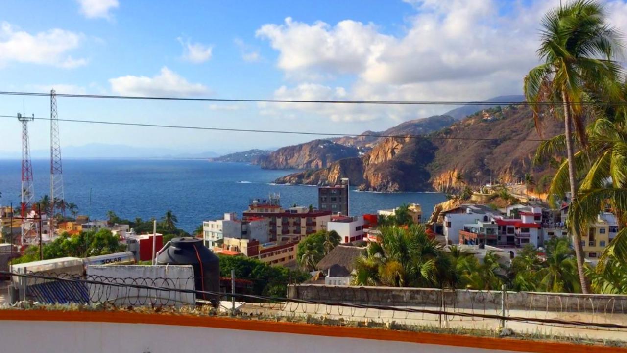 Villa Guitarron Gran Terraza Vista Espectacular 6 Huespedes Piscina Gigante Акапулко Екстериор снимка