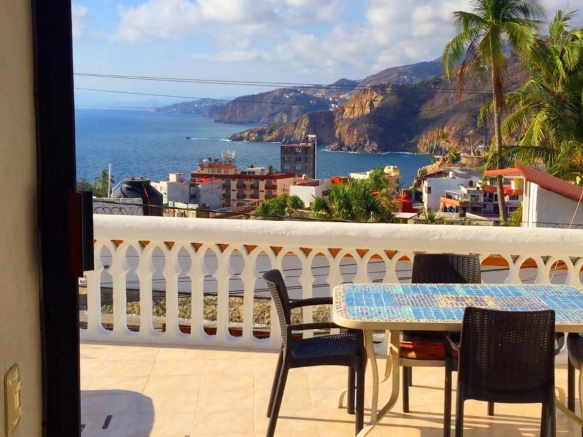 Villa Guitarron Gran Terraza Vista Espectacular 6 Huespedes Piscina Gigante Акапулко Екстериор снимка