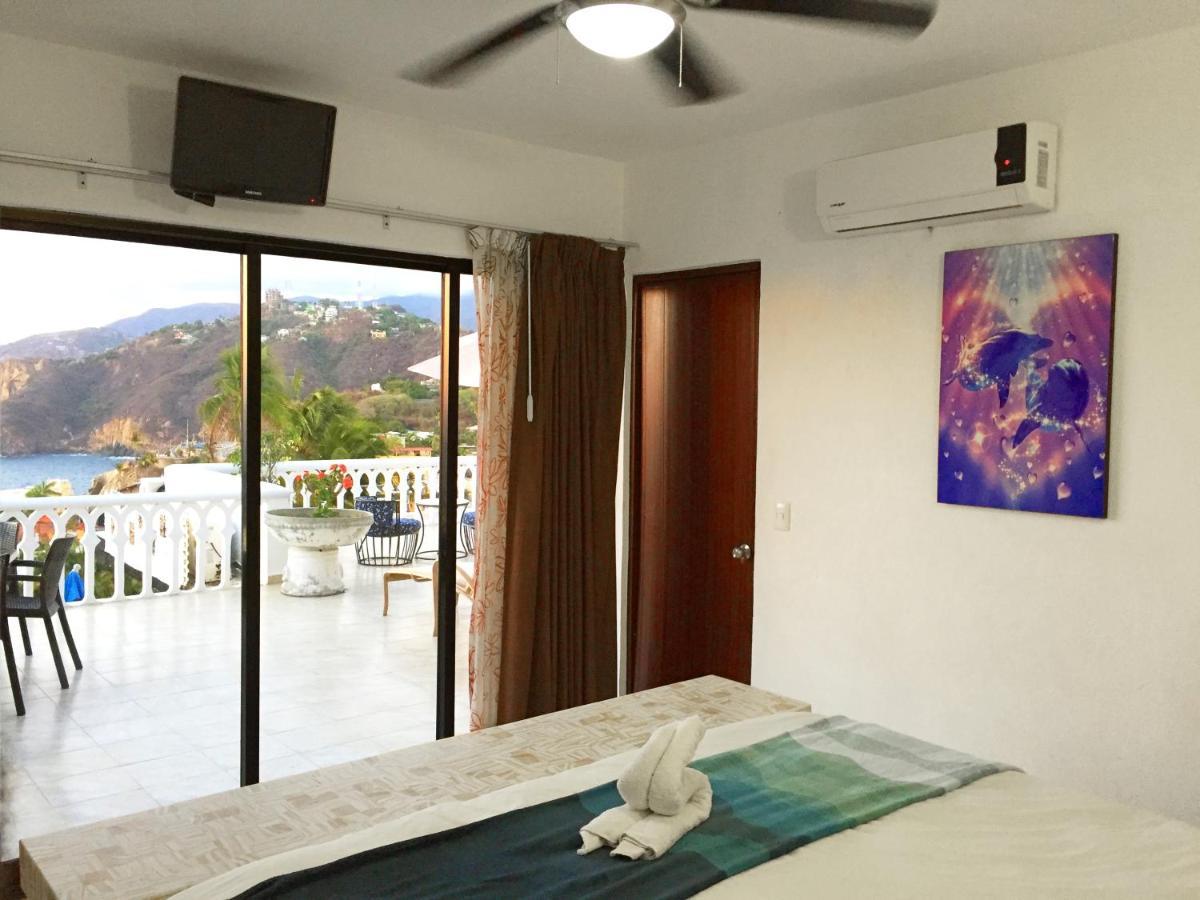 Villa Guitarron Gran Terraza Vista Espectacular 6 Huespedes Piscina Gigante Акапулко Екстериор снимка