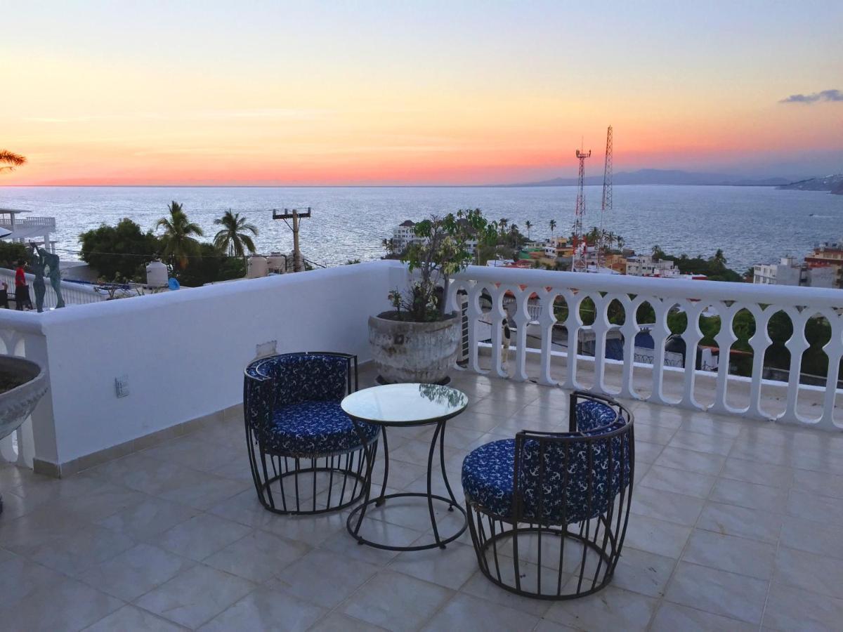 Villa Guitarron Gran Terraza Vista Espectacular 6 Huespedes Piscina Gigante Акапулко Екстериор снимка