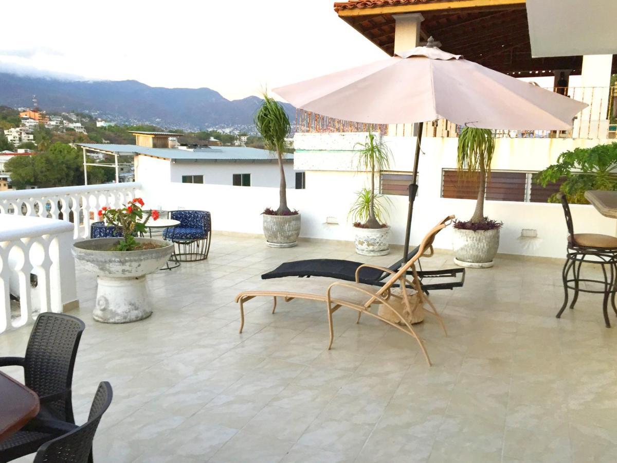 Villa Guitarron Gran Terraza Vista Espectacular 6 Huespedes Piscina Gigante Акапулко Екстериор снимка