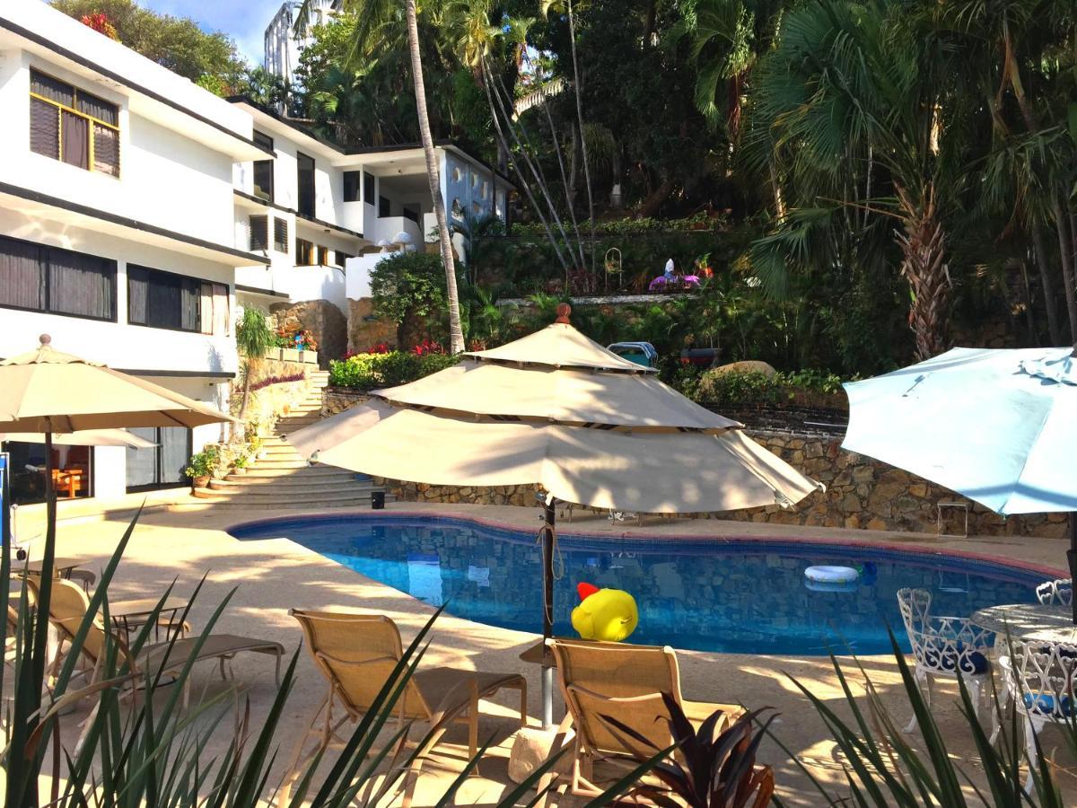 Villa Guitarron Gran Terraza Vista Espectacular 6 Huespedes Piscina Gigante Акапулко Екстериор снимка