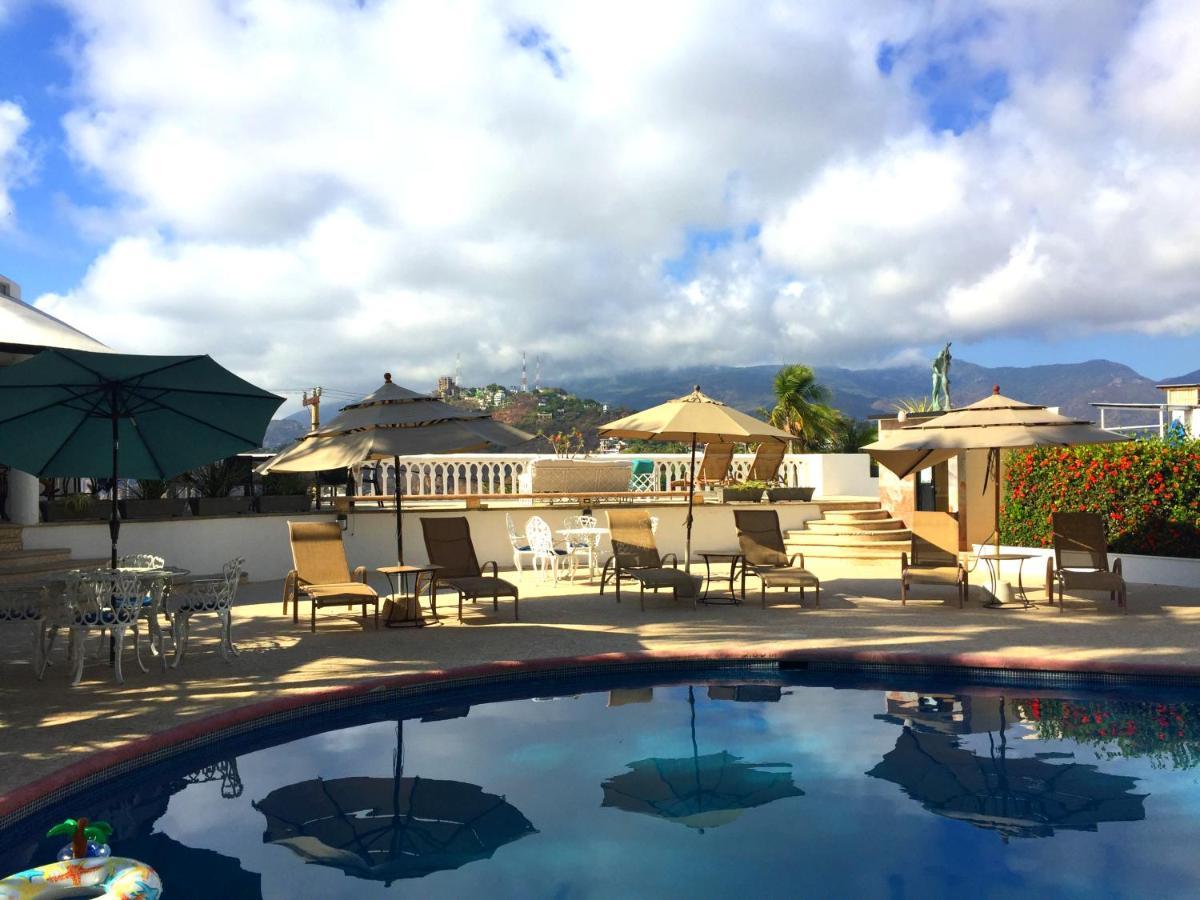 Villa Guitarron Gran Terraza Vista Espectacular 6 Huespedes Piscina Gigante Акапулко Екстериор снимка