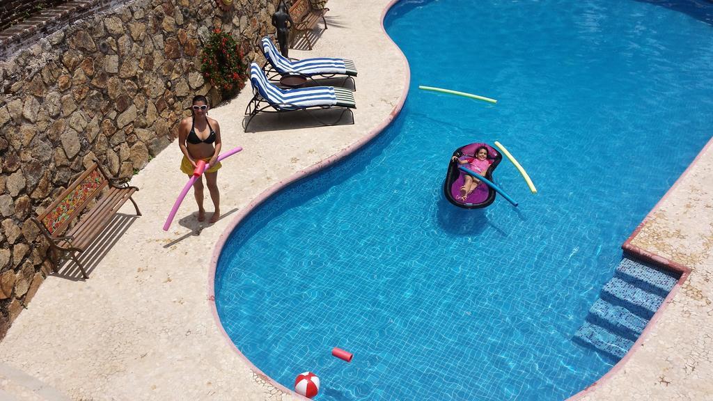 Villa Guitarron Gran Terraza Vista Espectacular 6 Huespedes Piscina Gigante Акапулко Стая снимка
