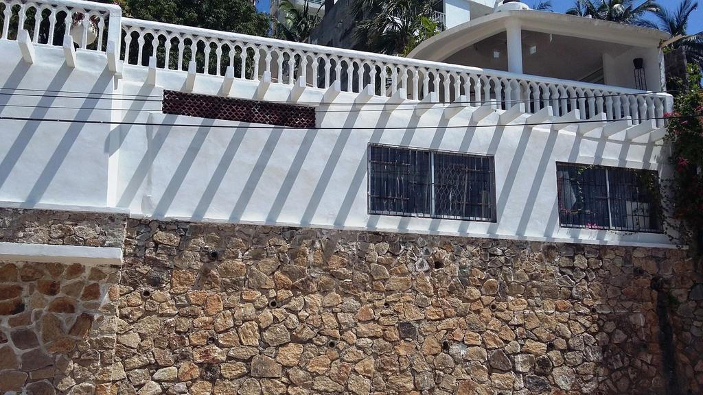 Villa Guitarron Gran Terraza Vista Espectacular 6 Huespedes Piscina Gigante Акапулко Стая снимка
