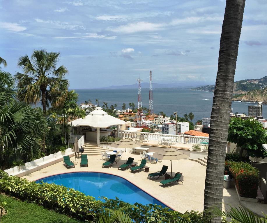 Villa Guitarron Gran Terraza Vista Espectacular 6 Huespedes Piscina Gigante Акапулко Екстериор снимка