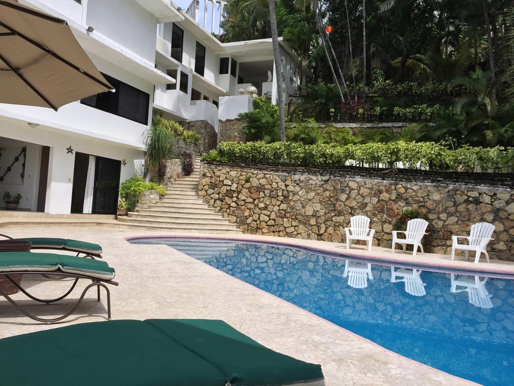 Villa Guitarron Gran Terraza Vista Espectacular 6 Huespedes Piscina Gigante Акапулко Екстериор снимка