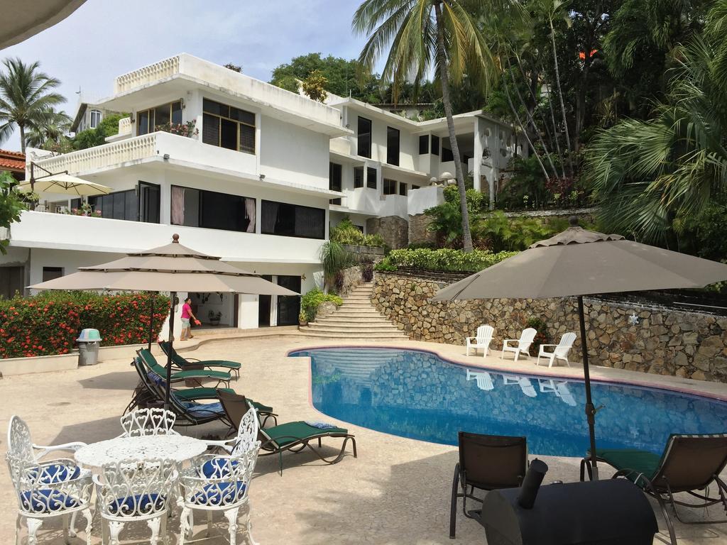 Villa Guitarron Gran Terraza Vista Espectacular 6 Huespedes Piscina Gigante Акапулко Екстериор снимка